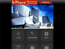 Tablet Screenshot of kmozart.com